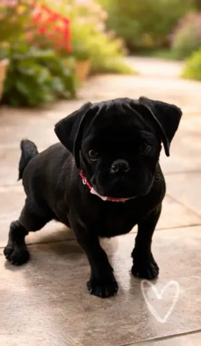 Cachorro Raça Pug 