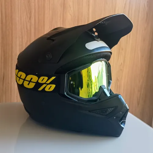 CAPACETE MOTOCROSS PRETO