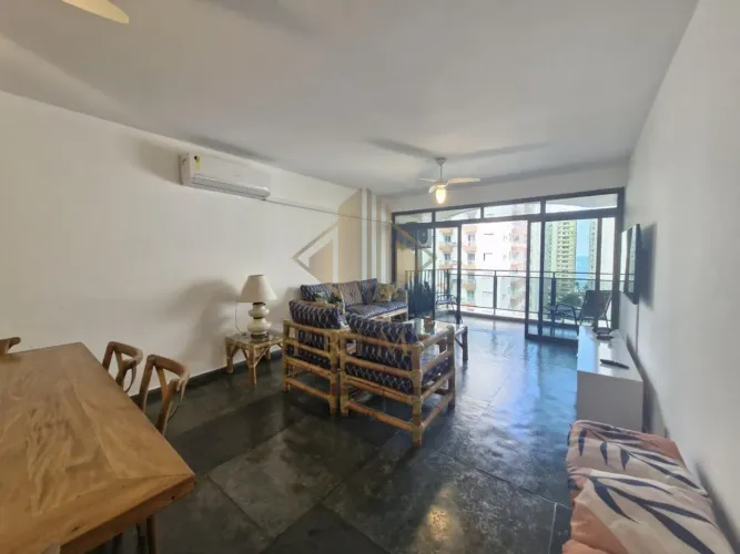 Apartamento para Locação em Guarujá, Praia das Pitangueiras, 3 dormitórios, 1 suíte, 2 ban