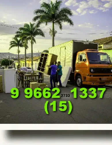 Mudança em Campolim, Trujillo, Vergueiro e Centro de SP p/ todo Brasil (15) 9/9662/1337