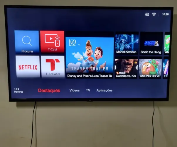 TV TCL LED ULTRA HD 4K SMART WI-FI 55 POLEGADAS
