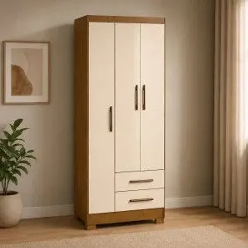 Guarda roupa  solteiro com 3 portas 