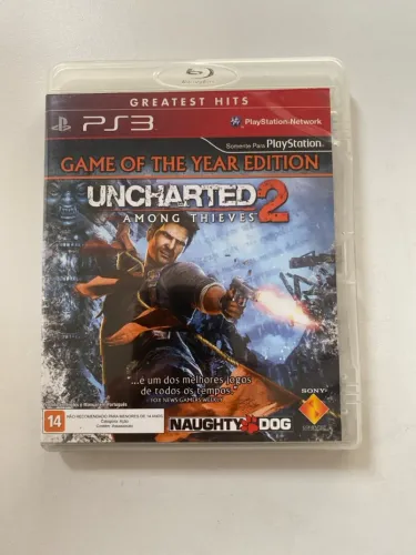 Jogo Uncharted 2 Among Thieves Greatest Hits Original e Completo