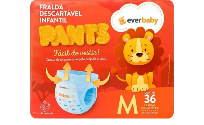 Fralda infantil 