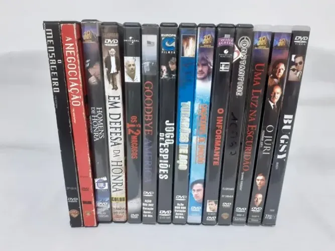 DVD´s HOMENS DE HONRA e OUTROS