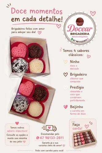 Brigadeiros gourmet 