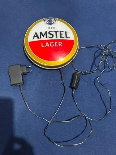 Letreiro luminoso amstel 