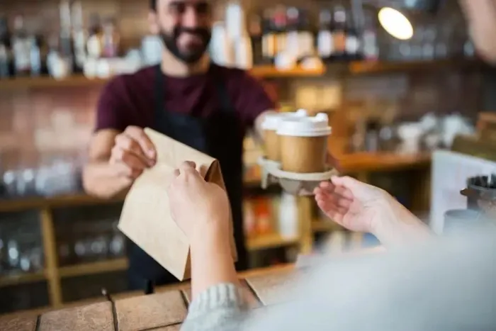 Vaga para atendente de cafeteria