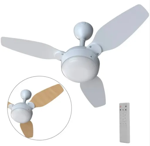 Ventilador de teto com controle remoto