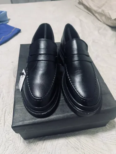 M mocassim Tratorado Preto - Novo na Caixa!