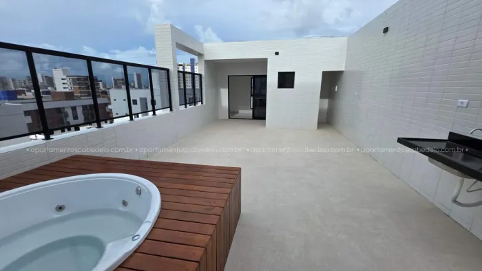 Cobertura a venda no Bessa 3 quartos - 120 m² - próximo ao Pio XI