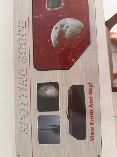 Telescópio / Luneta Terrestre e Astronômica CF400x70 - Completo