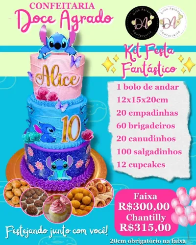 Kit festa fantástico 