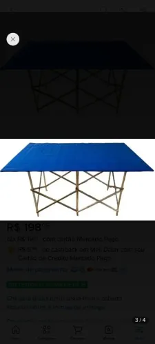 Mesa para feiras