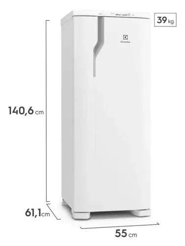 Geladeira/Refrigerador Eletrolux 39kg 127v