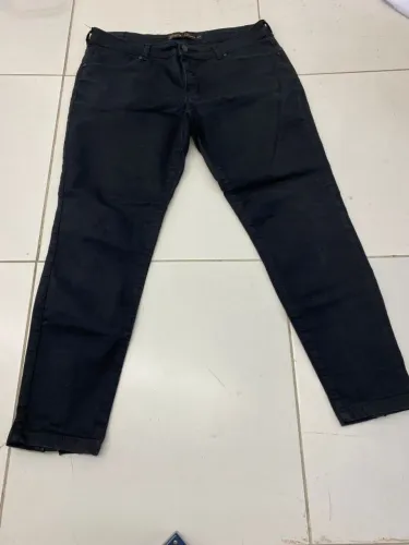 CALÇA JEANS FEMININA PRETA FOREVER 21 TAM 44