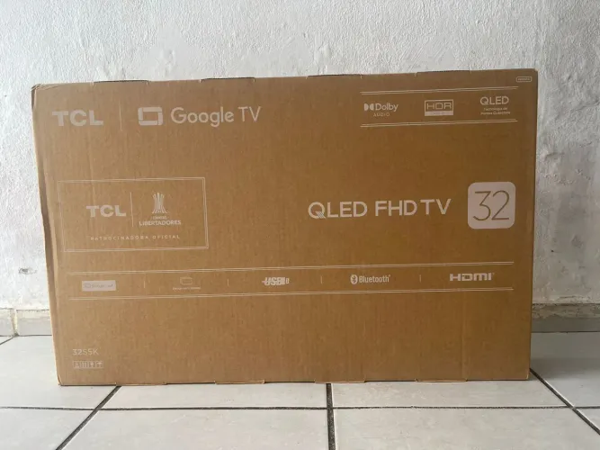 Tv tcl qled 32 polegadas nova lacrada com nota fiscal