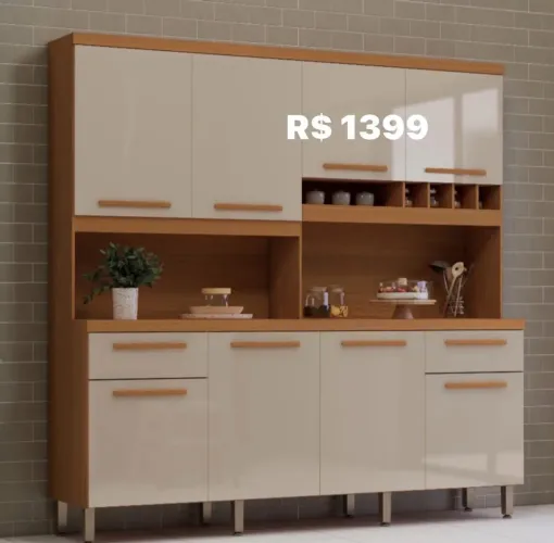 Armário de Cozinha Pronta Entrega Novo