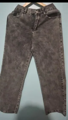 Calça baggy cinza nunca usada