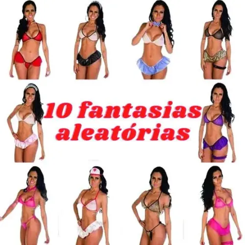 Kit Lingerie e fantasia Sortidos (sem opção de escolha) Atacado
