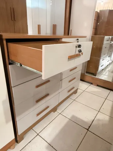 CÔMODA GRANDE 10 GAVETAS