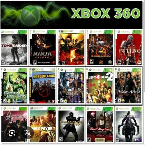 Jogos pra xbox 360 5 por 50 15 por 100 leia a descrição 