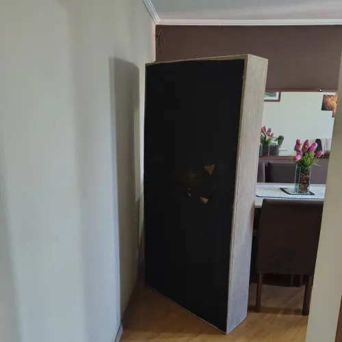 Cama box solteiro usada - estrutura firme e pronta para uso