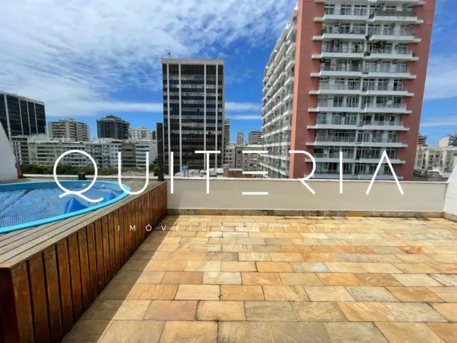 Cobertura à venda em Ipanema Rua Barão da Torre, 4 quartos, 2 suítes, 2 vagas