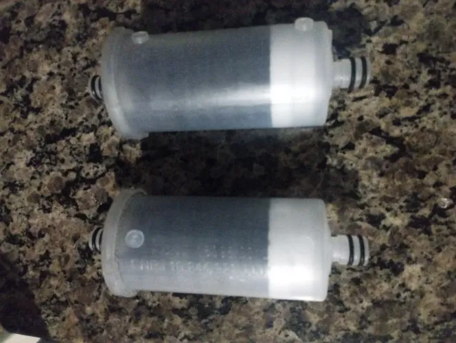 Kit dois refil vela carvão ativado  transparente ( leia a descrição).