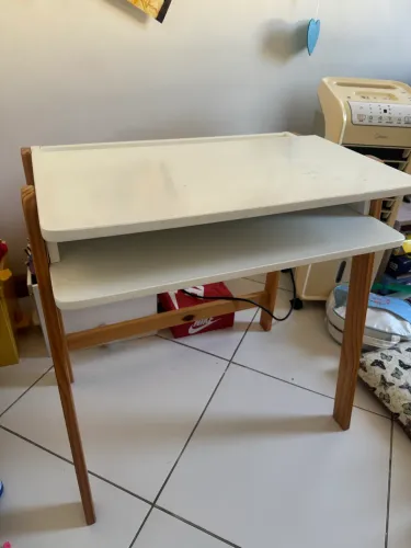 Conjunto Escrivaninha Juvenil - Branco