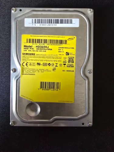 HD Samsung 320GB SATA HD322HJ