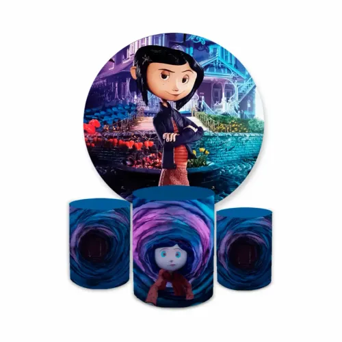 Capa Cilindro Veste Fácil Coraline