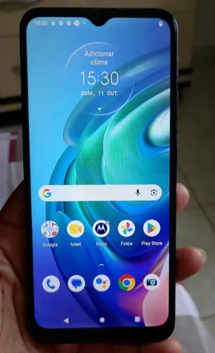 Celular Moto G10 - Bonito, bom e barato.