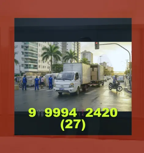 Frete rápido! Não perca tempo, seu transporte está aqui! Ligue e confira!