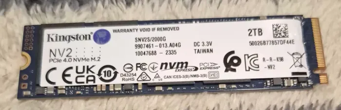 SSD 2TB M2 NVME KINGSTON