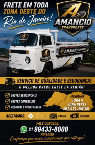 Faço fretes Rio de Janeiro !!! Zap *