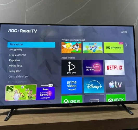 Tv SMART AOC 43 Seminova