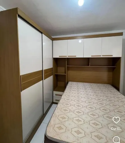 Guarda roupa completo Florença ótimo para economizar espaço novo a pronta entrega 