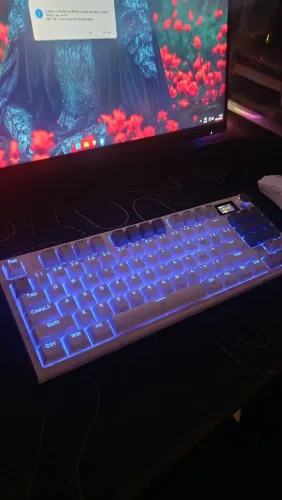 Teclado Attack Shark k86 tri mode Mecânico