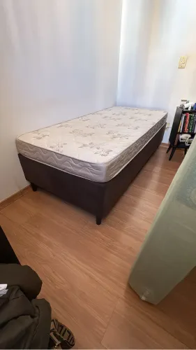 Cama box Solteiro