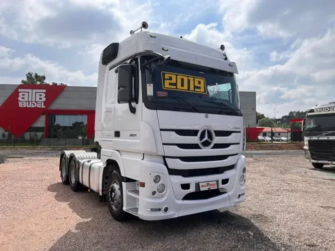 MERCEDES BENZ ACTROS 2651 6X4 2019 ÚNICO DONO