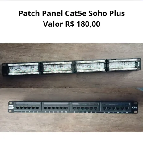 Patch Panel Cat5e Soho plus 