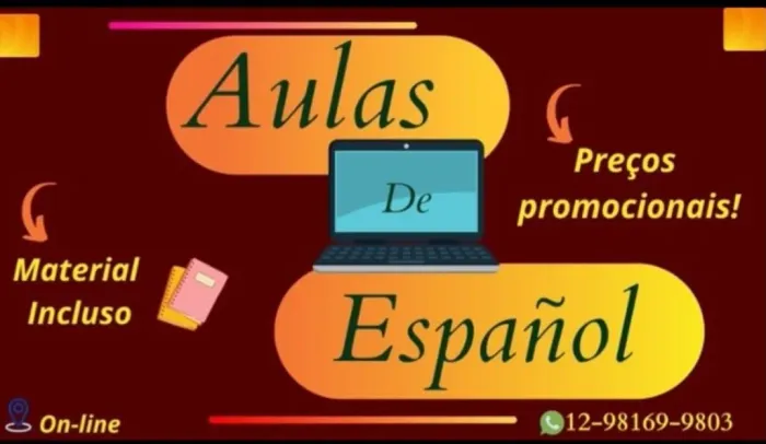 AULAS.ON LINE DE ESPANHOL 