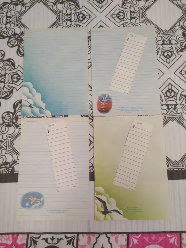 Kit Papel de Carta De Pássaros Aves