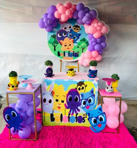 Decoração de festa ornamentação para aniversário