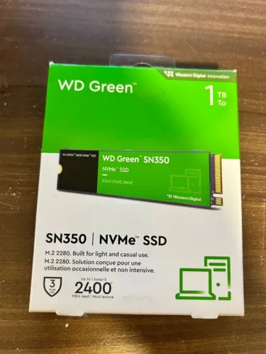 NVME SN350 1TB Western Digital Green