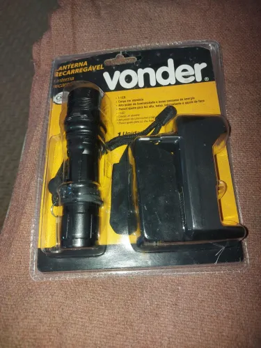 Lanterna Recarregável Superled Cree LRV *0 VONDER