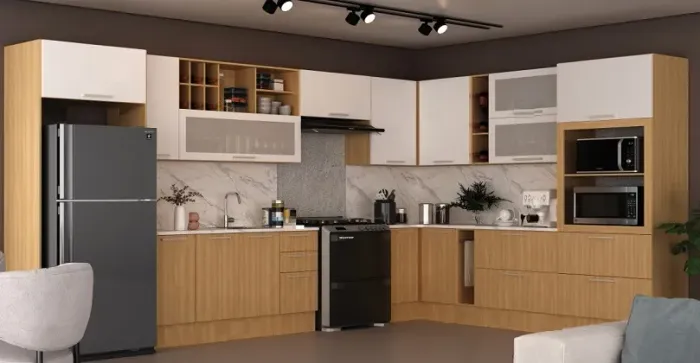 Cozinha de Canto Modulada/4,13/2,70LX2,22AX0,508P, R$13.942,38!