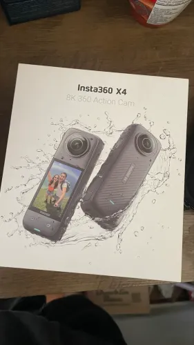 Insta360 x4 + cartão 512gb + acessórios 