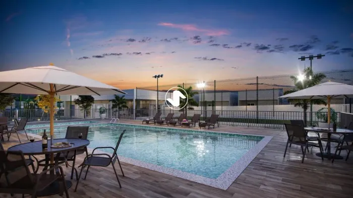Casa em Condomínio à Venda Residencial Vale do Ouro, 57m², 2 quartos (suíte), 2 vagas, San